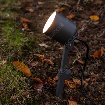 Lutec Explorer Lampada LED da Terra Inclinabile 7W RGB+W 3in1 WiFi IP54 - mod. 6609205118