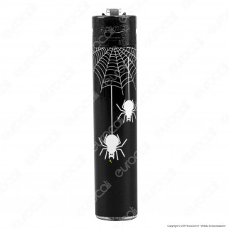 Atomic Festival Accendino Maxi Ricaricabile Fantasia Creepy - Box da 48 Accendini