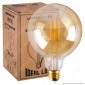 Ideal Lux Lampadina LED Vintage E27 4W Globo Big Filamento Ambrata - mod. 151724