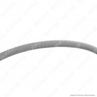 V-Tac VT-5362 Diamond Series USB Data Cable Type-C Cavo in Corda Colore Grigio con Connettori a L 1m - SKU 8639