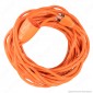 V-Tac Cavo Prolunga Spina 16A e Presa 10/16A Schuko 15 metri Colore Arancione - SKU 8834