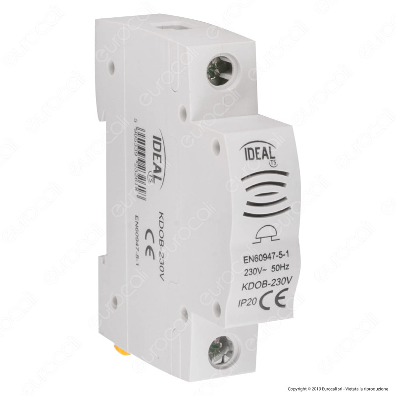 Kanlux KDOB-230V Modulo Campanello Elettrico Presenza Rete per Quadro