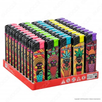 SmokeTrip Accendini Elettronici Ricaricabili Fantasia African Batik -