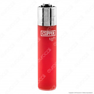 Clipper Large Fantasia Traslucido Soft Touch - 4 Accendini