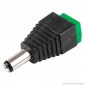 Life Connettore da Morsetti a Vite a Jack 2.1 per Strisce LED Monocolore - mod. 381003103M