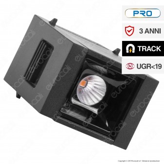 V-Tac PRO VT-4141 Magnetic Linear Spotlight Faretto LED Magnetico 1W