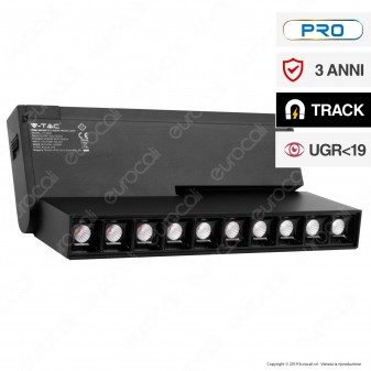 V-Tac PRO VT-4220 Magnetic Linear Track Light Faretto LED Magnetico