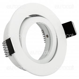 Kanlux DALLA CT-DTO50-W Portafaretto Orientabile Rotondo da Incasso