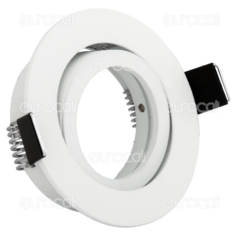 Kanlux DALLA CT-DTO50-W Portafaretto Orientabile Rotondo da Incasso