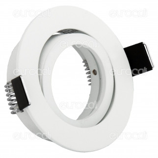 Kanlux DALLA CT-DTO50-W Portafaretto Orientabile Rotondo da Incasso