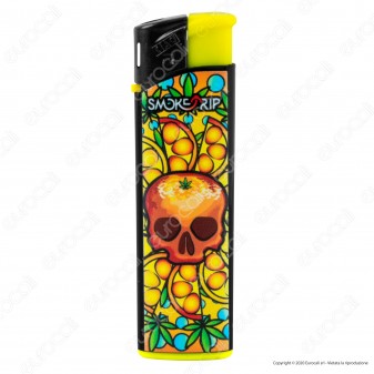 SmokeTrip Accendini Elettronici Ricaricabili Fantasia Fruit Skulls -