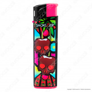 SmokeTrip Accendini Elettronici Ricaricabili Fantasia Fruit Skulls -