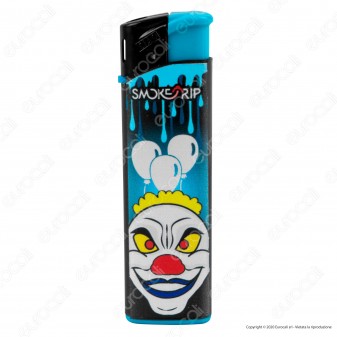SmokeTrip Accendini Elettronici Ricaricabili Fantasia Psyco Clown -