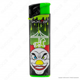SmokeTrip Accendini Elettronici Ricaricabili Fantasia Psyco Clown - 5