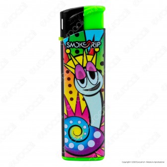 SmokeTrip Accendini Elettronici Ricaricabili Fantasia King Snail -