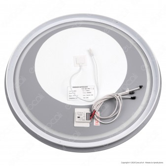 V-Tac VT-8602 Lampada LED a Specchio Rotondo da Parete 25W IP44 3in1