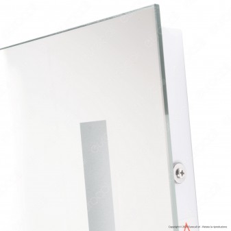 V-Tac VT-8505 Lampada LED a Specchio Rettangolare da Parete 17W IP44