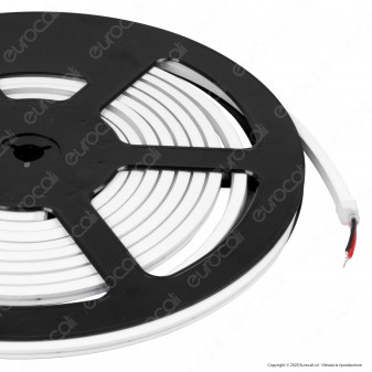 V-Tac VT-560 LED Neon Flex StripLight 8W/m 24V IP65 CRI≥90 Bianco -