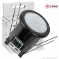 V-Tac VT-8092 Sensore Crepuscolare e di Movimento a Infrarossi PIR per Lampadine LED da Incasso Colore Nero - SKU 6609
