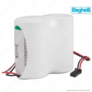 Saft Batteria Al Litio 7,2V 2LSH 20 ER-D Torcia D con Connettore
