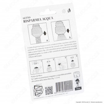 Intergross Getto Risparmia Acqua Aereatore Doccetta Rompigetto