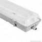 Life Plafoniera Doppia Impermeabile per 2 Tubi LED T8 da 60cm - mod. 39.PFL0206