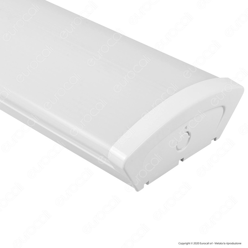 Kanlux MEBA 4LED Plafoniera Doppia per 2 Tubi LED T8 da 150cm - mod.