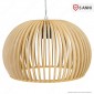 V-Tac VT-3200 Lampadario a Sospensione in Legno con Portalampada per Lampadine E27 - SKU 40531