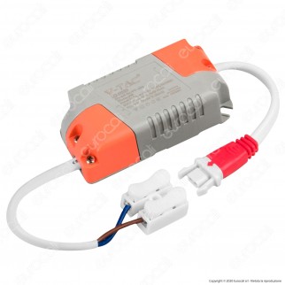 V-Tac Driver per Pannelli LED 8W Non Dimmerabile - SKU 8036