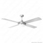 V-Tac VT-6054-4 Ventilatore da Soffitto 35W con Portalampada per Lampadine LED E27 e Telecomando - SKU 7918