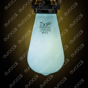 Kit iDual 2 Lampadine LED E27 Filament 9W Bulb ST64 Changing Color