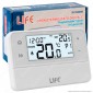 Life Cronotermostato Digitale Programmabile con Display a Batteria - mod. 38.1040029