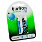 Uniross Pile Ricaricabili Series Premium AA / HR6 Ni-MH 1,2V 2500mAh - Blister da 2 Batterie