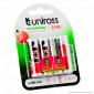 Uniross Pile Ricaricabili Hybrio AA / HR6 Ni-MH 1,2V 2000mAh - Blister da 4 Batterie