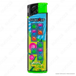 SmokeTrip Accendini Elettronici Ricaricabili Fantasia Candy Crack - 5