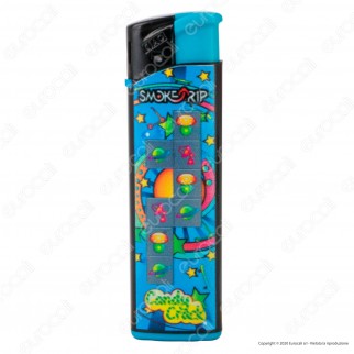 SmokeTrip Accendini Elettronici Ricaricabili Fantasia Candy Crack - 5