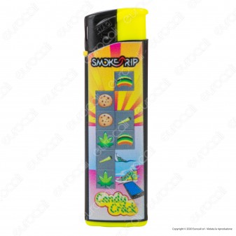 SmokeTrip Accendini Elettronici Ricaricabili Fantasia Candy Crack - 5