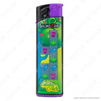 SmokeTrip Accendini Elettronici Ricaricabili Fantasia Candy Crack - 5