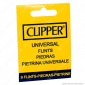 Clipper Pietrina Universale per Accendini Micro e Large - Astuccio da 9 Pietrine