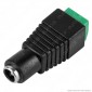 Connettore da Morsetti a Vite a Jack 2.1 per Strisce LED Monocolore - SKU 3512