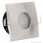 V-Tac VT-787SQ Portafaretto Quadrato da Incasso IP54 per Lampadine GU10 e GU5.3 - SKU 3616