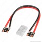 Life Giunto Flessibile Slim ad Innesto Rapido con Cavetto da 100 mm - mod. 16.LT6CP008G