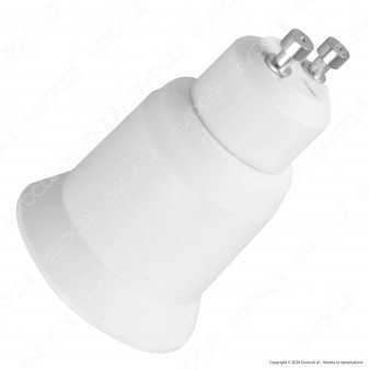 LED Line Adattatore per Lampadine da GU10 a E27 - mod. 242113