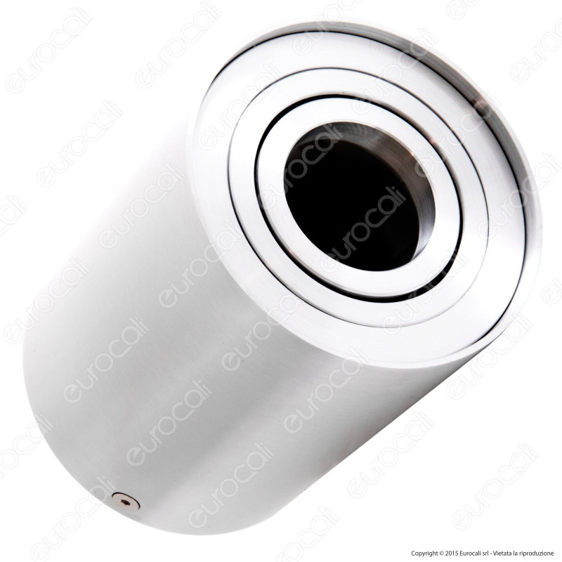 Kanlux BORD DLP-50-AL Portafaretto Orientabile Rotondo da Soffitto