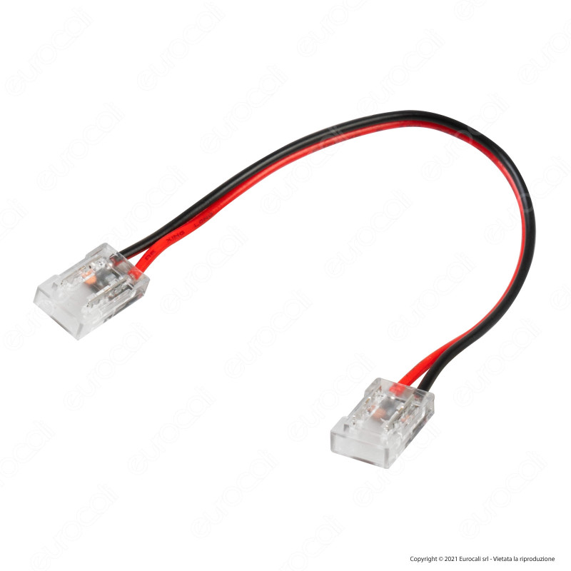 V-Tac Connettore Flessibile per Strisce LED COB di Larghezza 8mm con