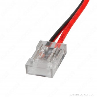 V-Tac Connettore Flessibile per Strisce LED COB di Larghezza 8mm da 2