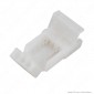 V-Tac Connettore per Strisce LED Monocolore di Larghezza 10mm da Clip 2 Pin a Morsetti - SKU 2659