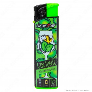 SmokeTrip Accendini Elettronici Ricaricabili Fantasia Gin Tonic - 5