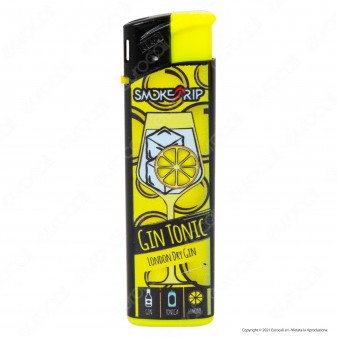 SmokeTrip Accendini Elettronici Ricaricabili Fantasia Gin Tonic - 5