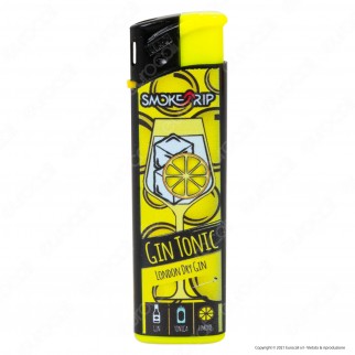 SmokeTrip Accendini Elettronici Ricaricabili Fantasia Gin Tonic - 5